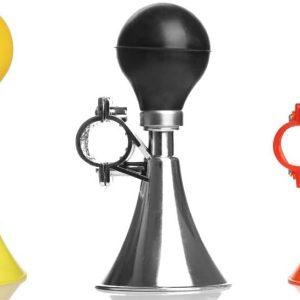 3 Pack BicycleAir Horn Kids Honking Alarm Ring BikeTrumpet for Cycling Scooter Golf Cart Handlebars Handle Rubber Squeeze Bulb Loudspeaker Bugle Stadium Hand Pinch Press